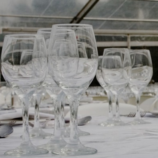 Udlejning af glas Udlejning af glas | lejtelt.dk