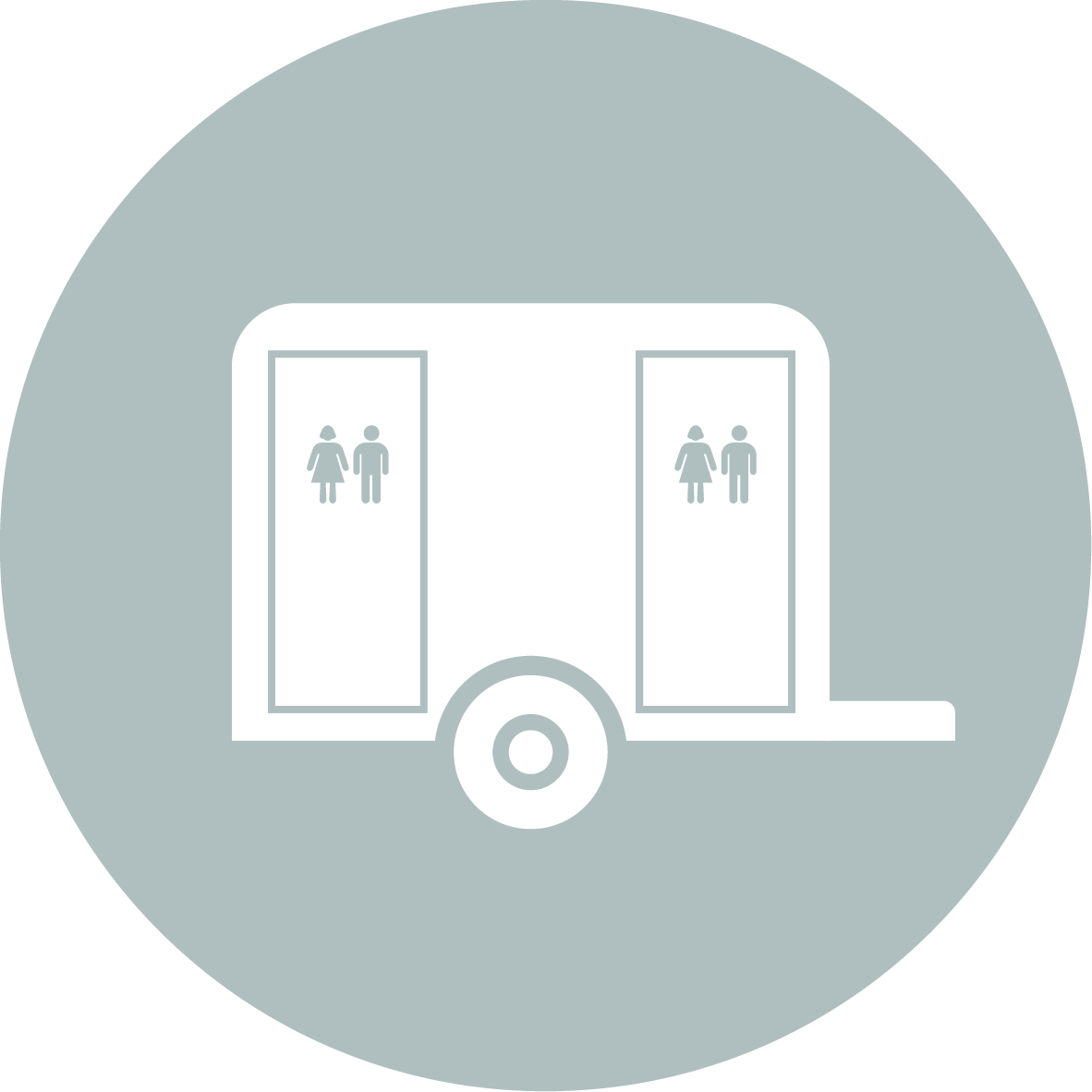 Leje af toiletvogn | Trekantens Telt- & Serviceudlejning
